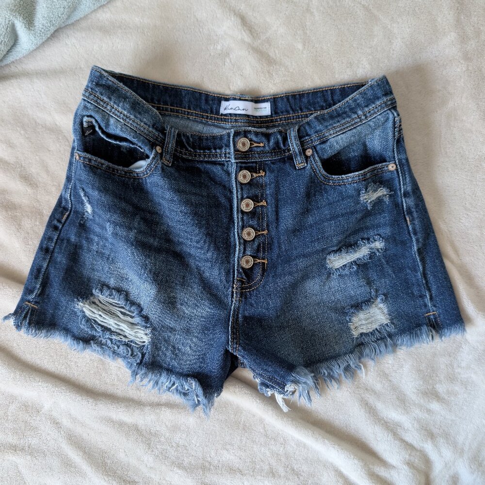 3/$30 KanCan by Maurices denim shorts